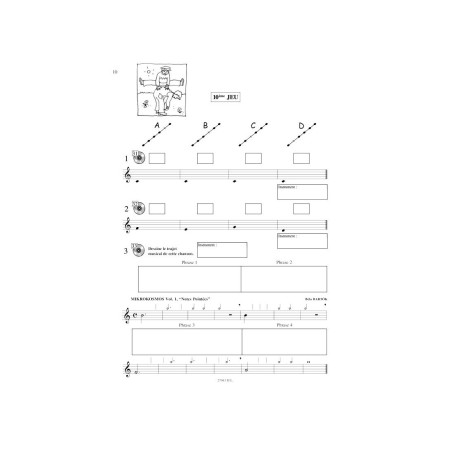 partition les sons vagabonds 1ere annee