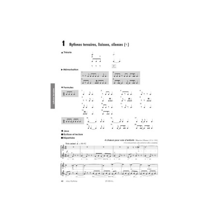 partition atout rythme milieu de 2e cycle