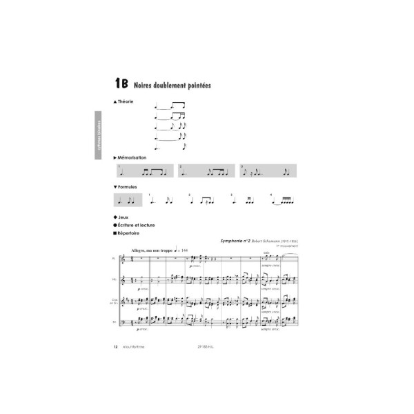 partition atout rythme milieu de 2e cycle