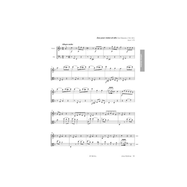 partition atout rythme debut 2e cycle