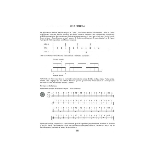 methode de rythme volume 3 polyrythmie