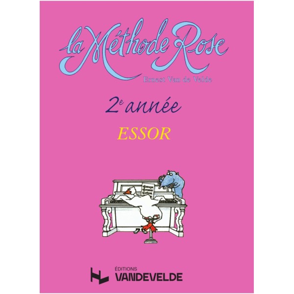 partition methode rose 2e annee essor