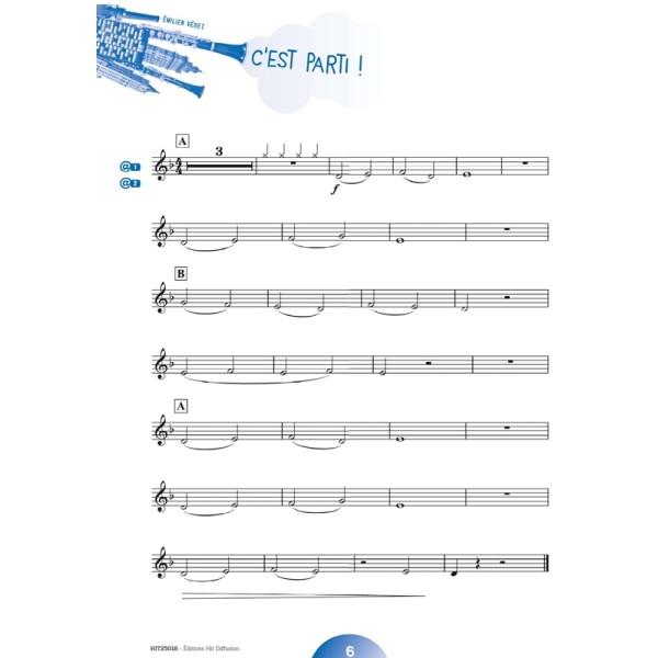 partition clarinettes urbaines volume 1