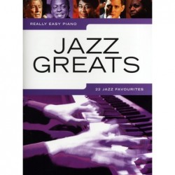 Really easy piano jazz greats partition