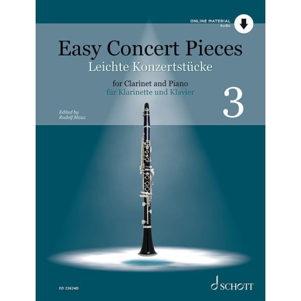 partition easy concert pieces clarinette