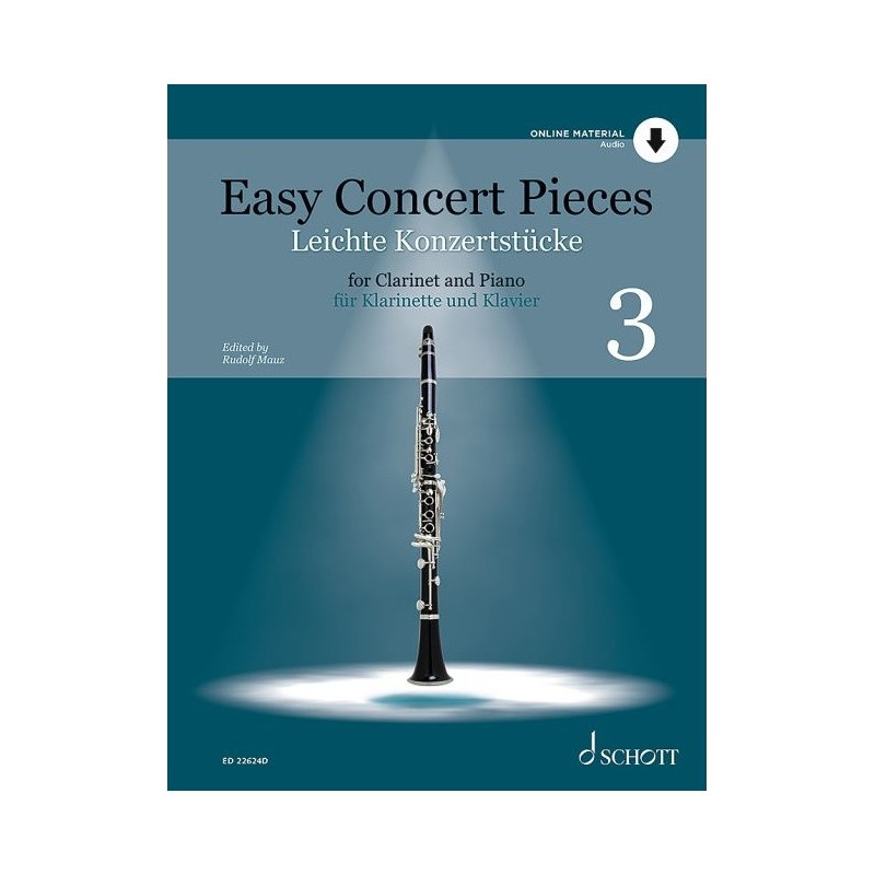 partition easy concert pieces clarinette