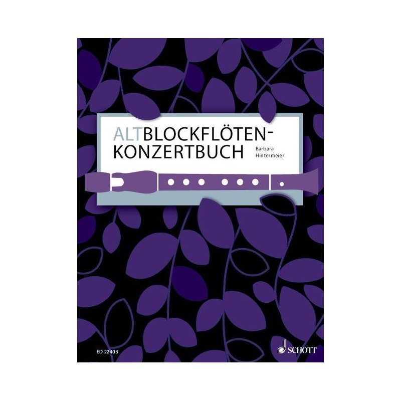 partition altblockfloten konzertbuch partition altblockfloten konzertbuch