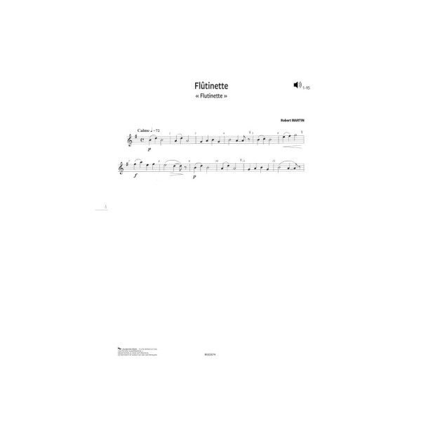 partition le petit flute volume 1