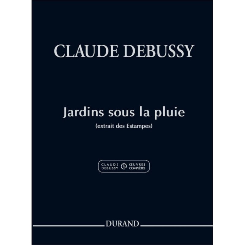 partition imprimée jardins sous la pluie