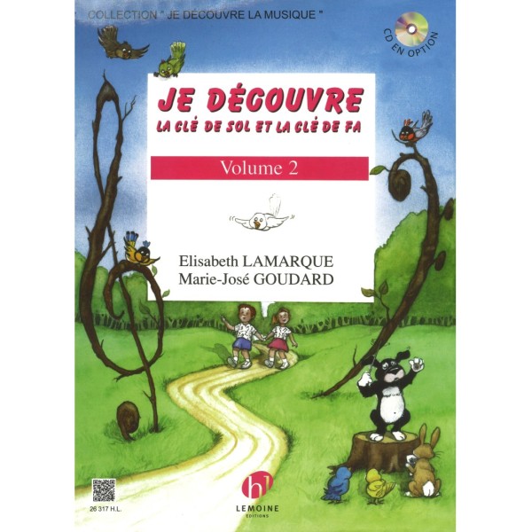 je decouvre la cle de sol et fa volume 2