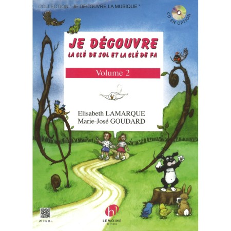 je decouvre la cle de sol et fa volume 2