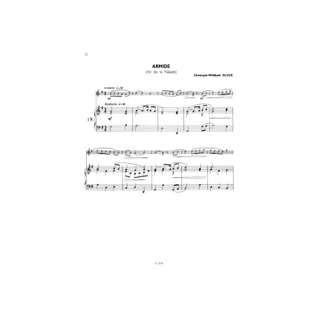 partition la flute classique