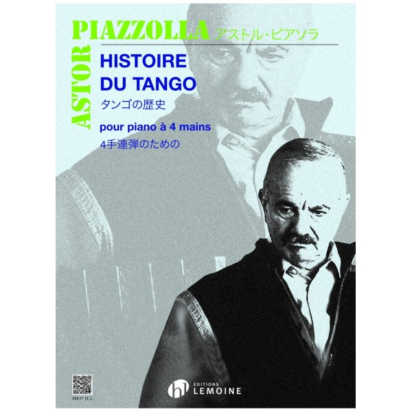 partition histoire du tango piano 4 mains
