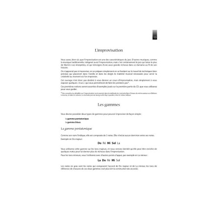 partition jouez les grands thèmes du jazz