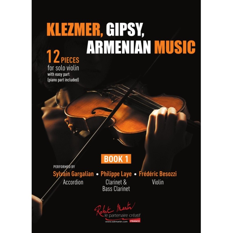 partition violon klezmer gipsy armenian music