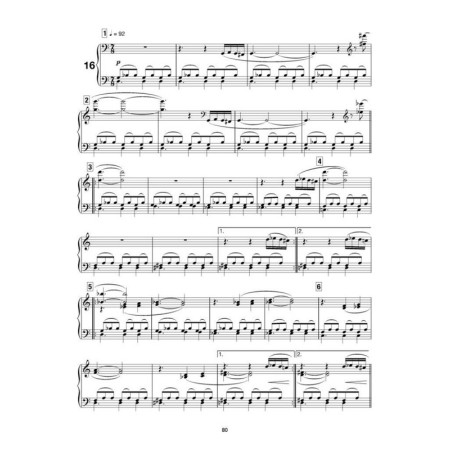 partition etudes de philip glass