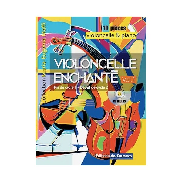 partition violoncelle enchante volume 1