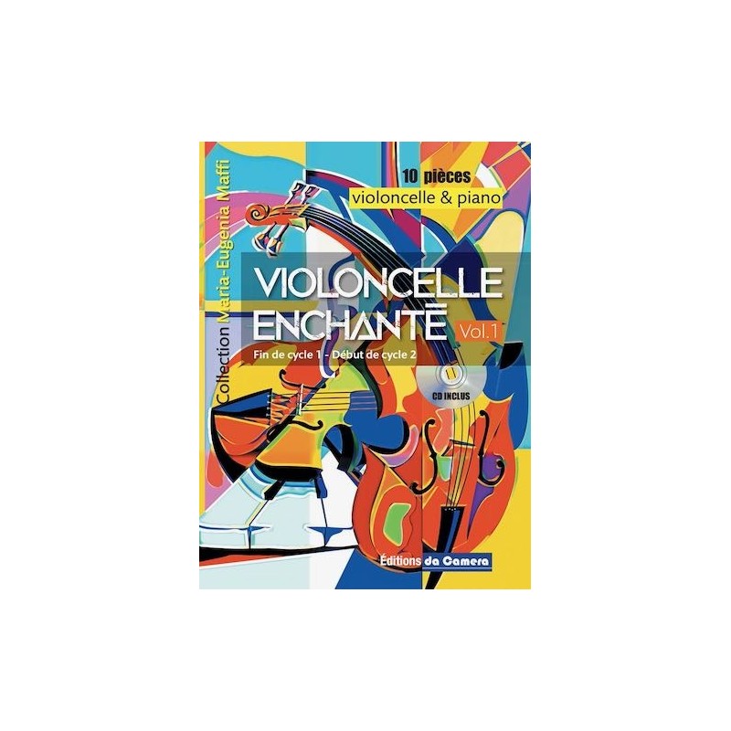 partition violoncelle enchante volume 1