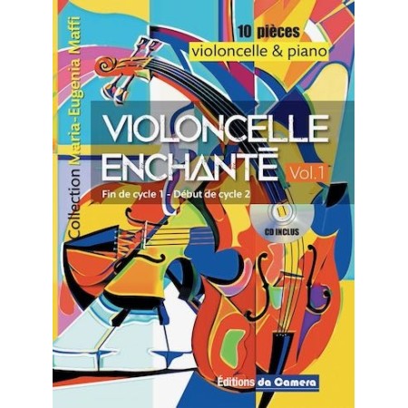 partition violoncelle enchante volume 1