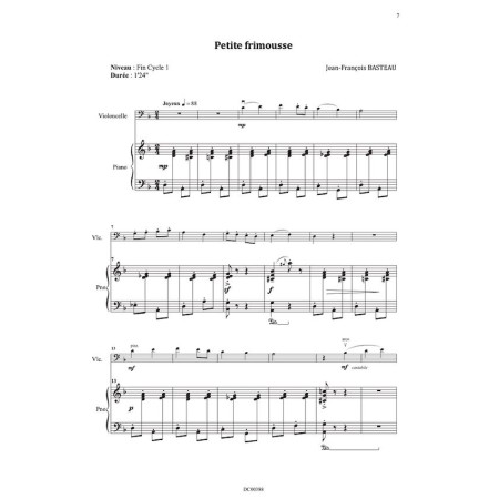 partition violoncelle enchante volume 1