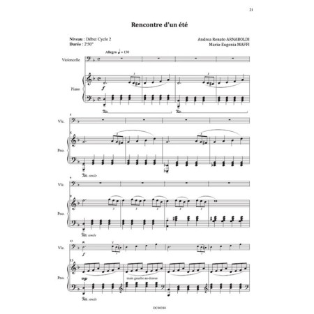 partition violoncelle enchante volume 1