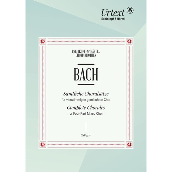 partition chorals de bach pour choeur