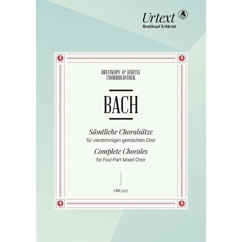 partition chorals de bach pour choeur