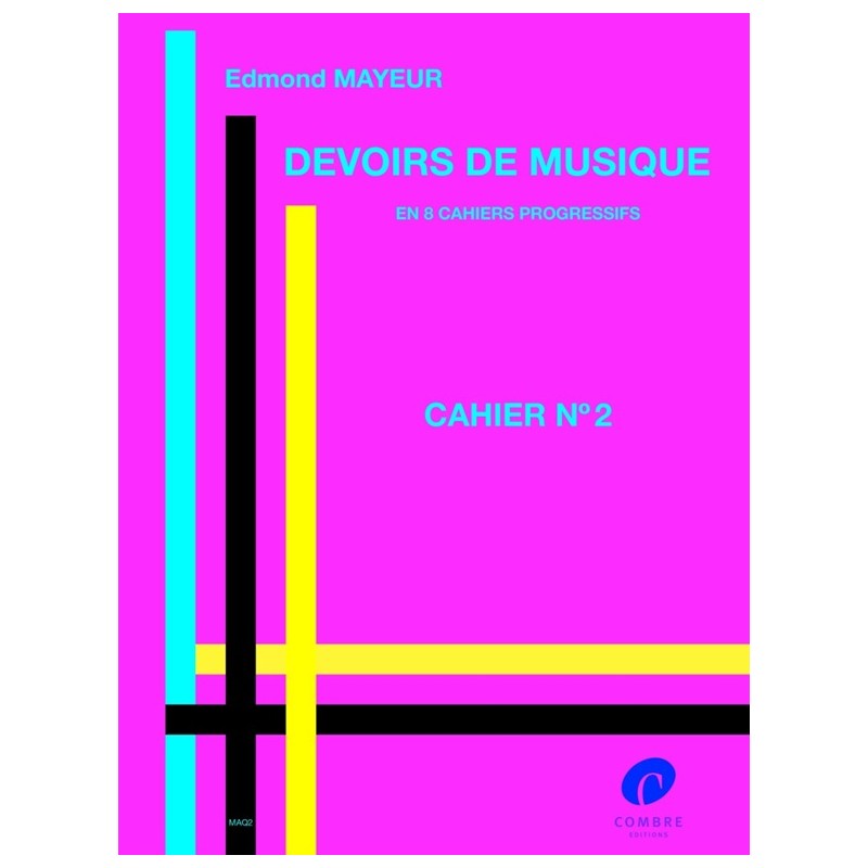 mayeur devoirs de musique cahier 2