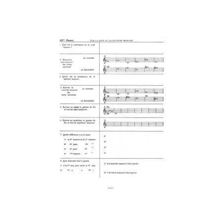 mayeur devoirs de musique cahier 4