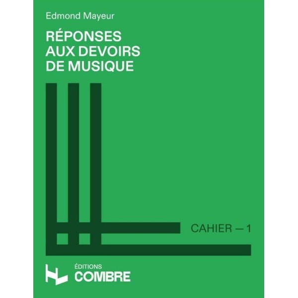mayeur reponses aux devoirs de musique cahier 1