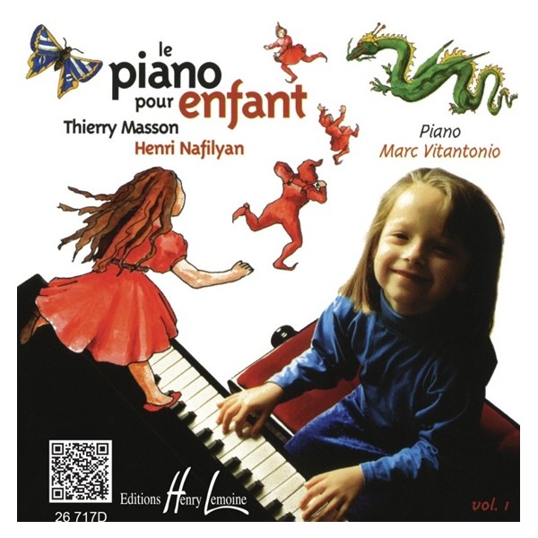 cd le piano pour enfant volume 1