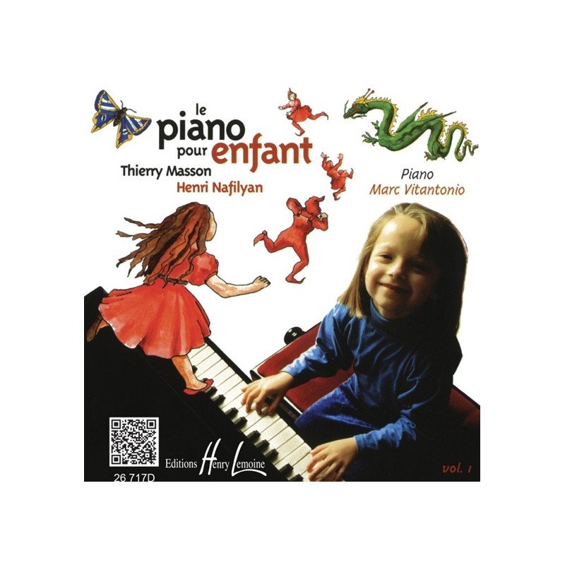 cd le piano pour enfant volume 1
