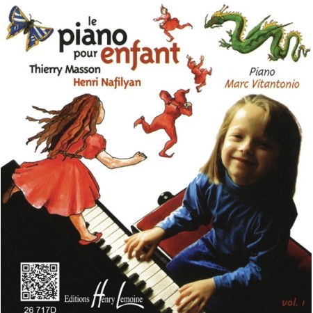 cd le piano pour enfant volume 1