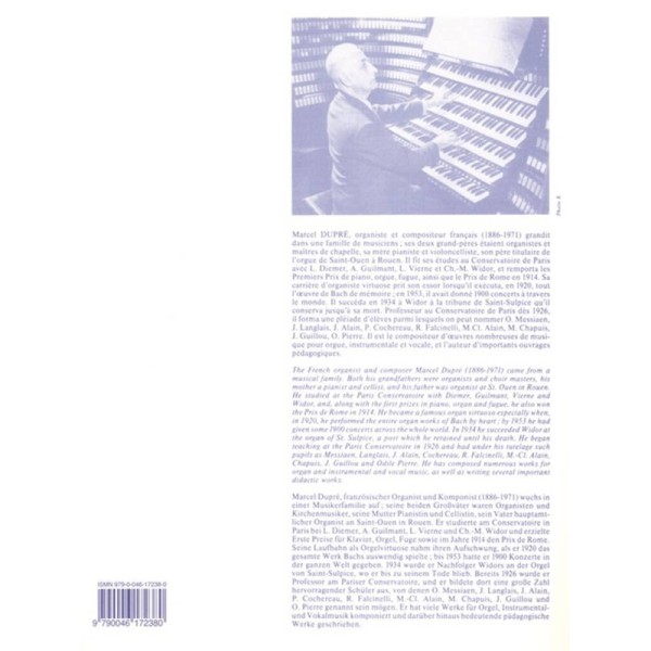 methode d'orgue de marcel dupre