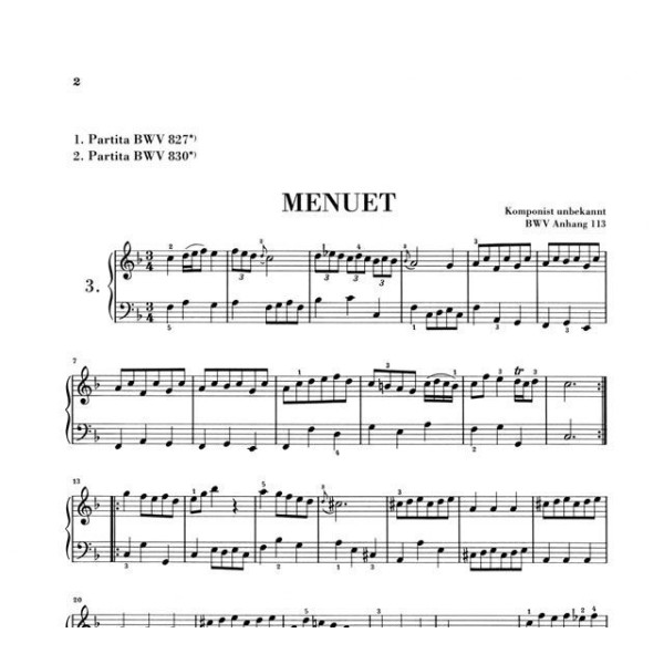 le petit livre d'anna magdalena piano