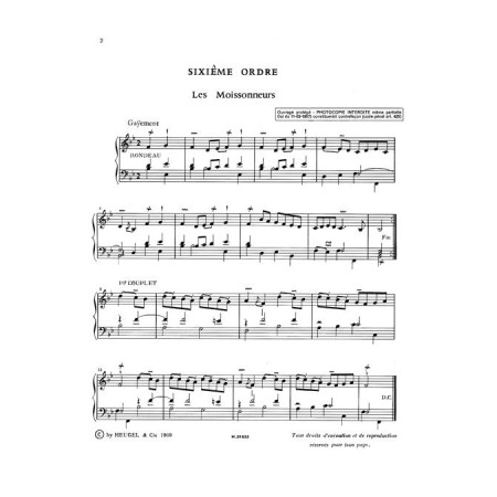 partition couperin pieces de clavecin