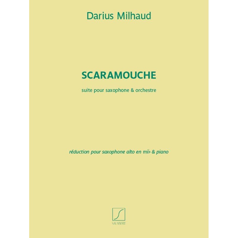 partition saxophone scaramouche