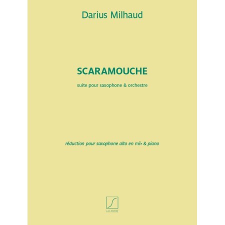 partition saxophone scaramouche