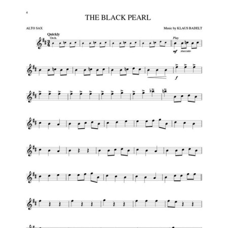 partition saxo pirates des caraibes