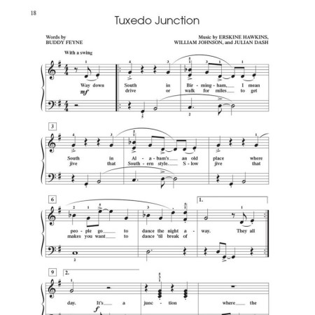partition piano adventures jazz blues level 4
