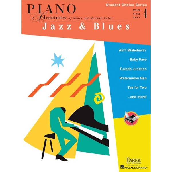 partition piano adventures jazz blues level 4