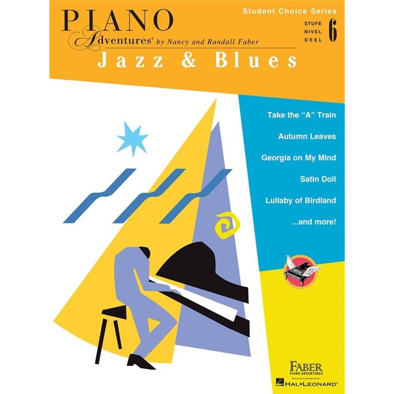 partition piano adventures jazz blues level 6