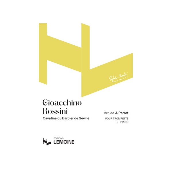 partition trompette cavatine barbier seville