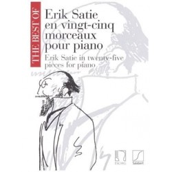 SATIE (ERIK) - En 25 morceaux pour piano partition