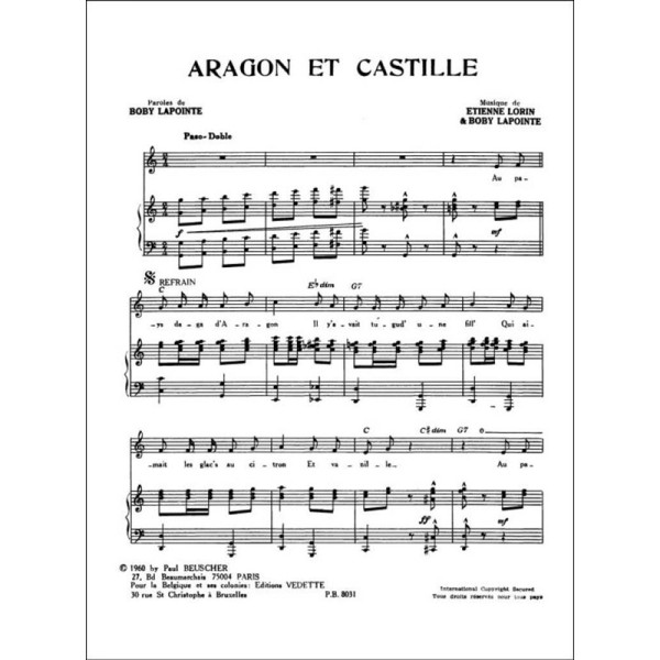 partition boby la pointe