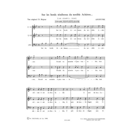 partition choeur airs serieux et a boire