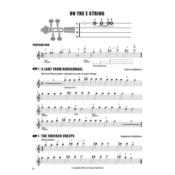 partition violon position 3 dezaire