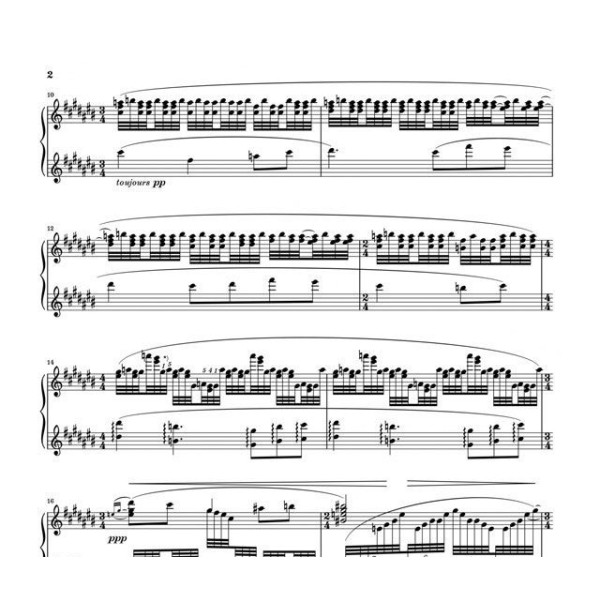 partition gaspard de la nuit