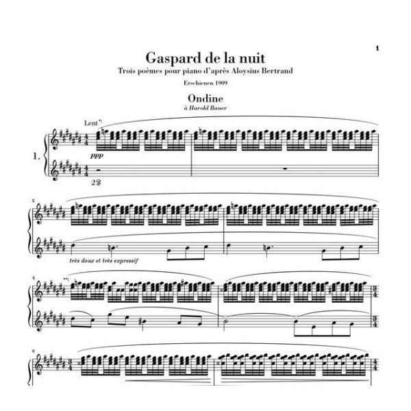 partition gaspard de la nuit