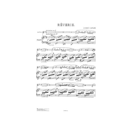 partition flute reverie caplet